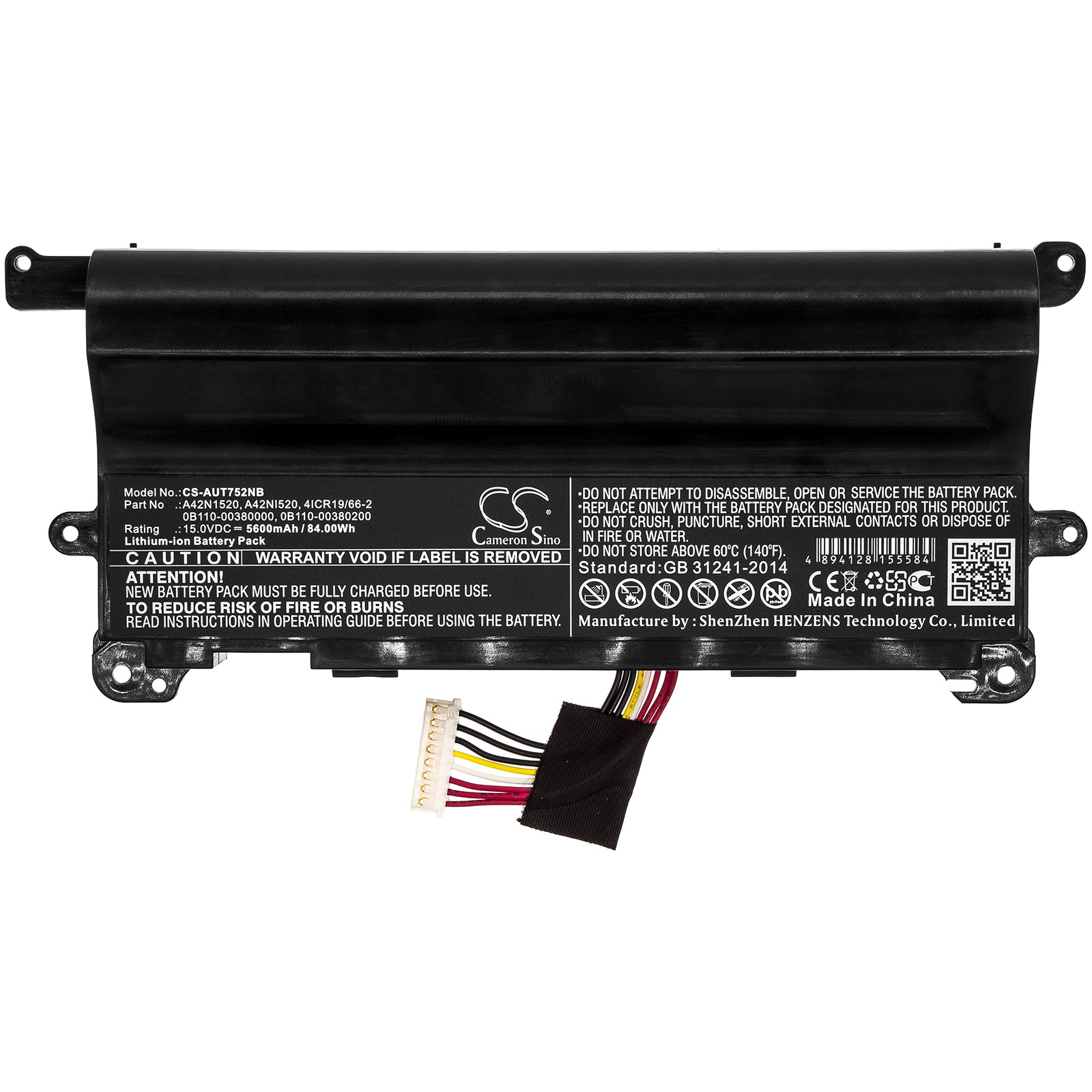 Asus G752VS G752VSBA184T G752VSBA185T G752VSBA1 Replacement Battery BatteryClerkcom Laptop and Notebook