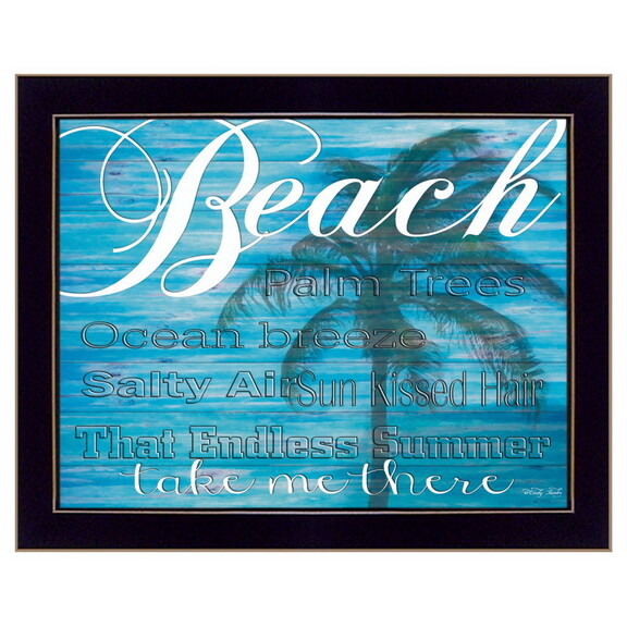 Beach   Take Me There by Cindy Jacobs  Printed W...