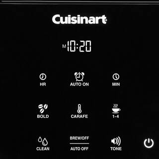 Cuisinart Touchscreen 14-Cup Black Drip Coffee Maker DCC-T20