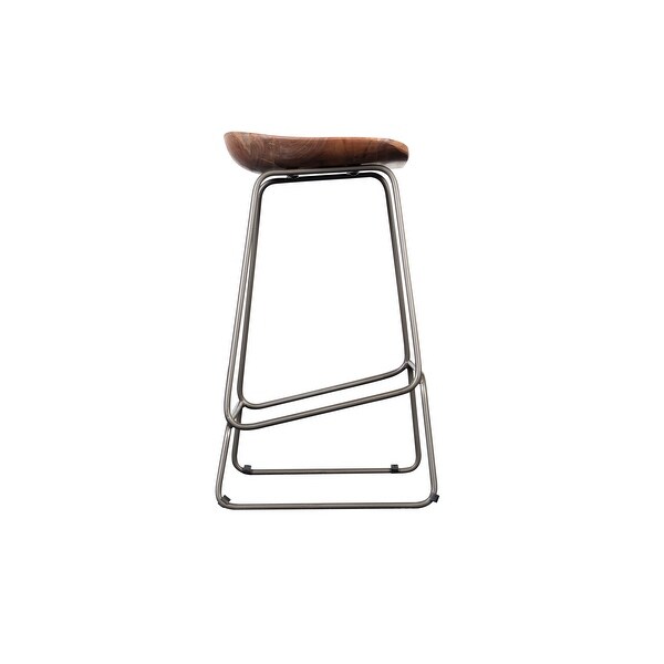 Porter Designs Neri Mid-Century Modern Solid Acacia Wood 24