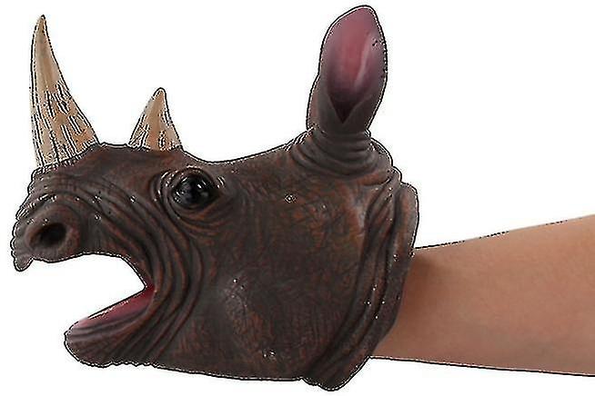 Animal Head Hand Puppet Figure Toy Gloves For Children Dinosaur Hand Puppet Toy