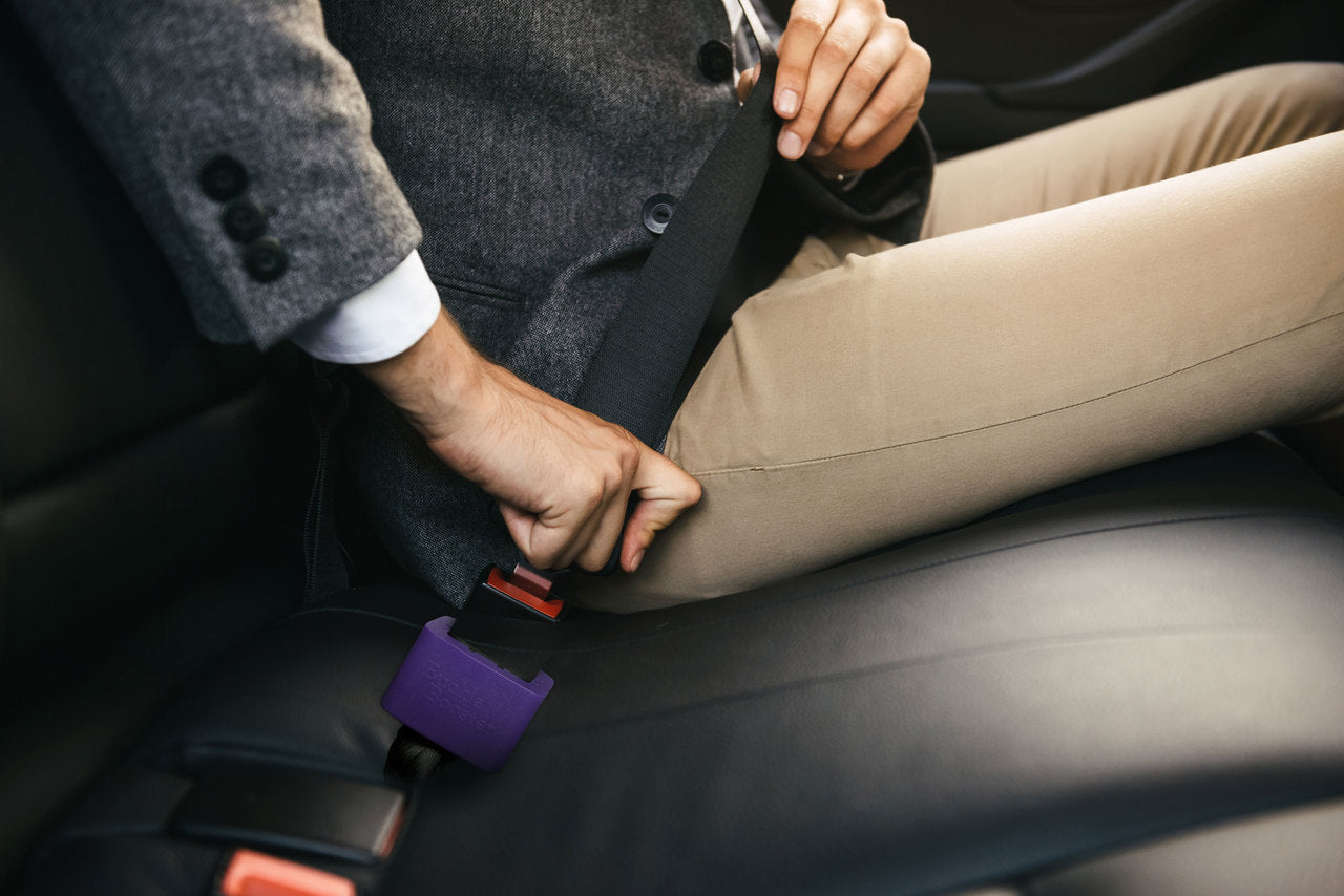 Buckle Booster 3-Pack for Seat Belts Stands Your Receptacle Up for Easy Reach - No More Floppy Buckle