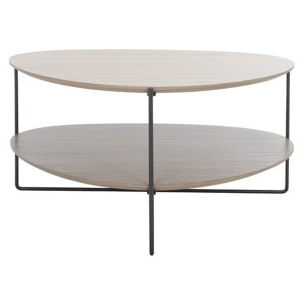 SAFAVIEH Ami Modern 2-Tier Coffee Table - 30 in. W x 28 in. D x 16 in. H