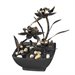 Cadono Metal Flower Tabletop Outdoor Fountain