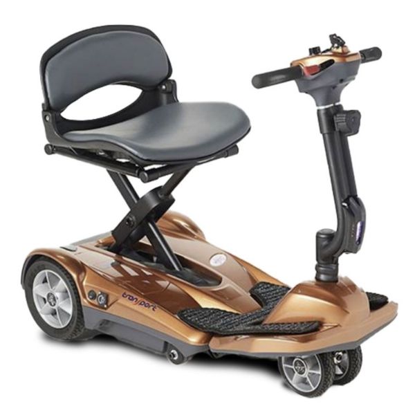 EV Rider Transport AF+ Deluxe - Automatic Folding, Lightweight Electric Mobility Scooter, w/ Anti Flat Tires For Seniors