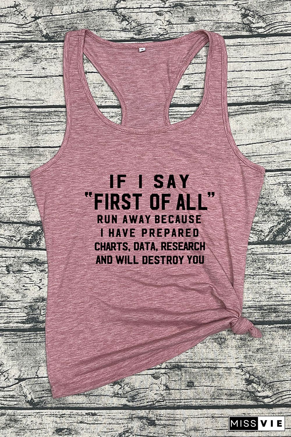 Fun Phrase Tank Top