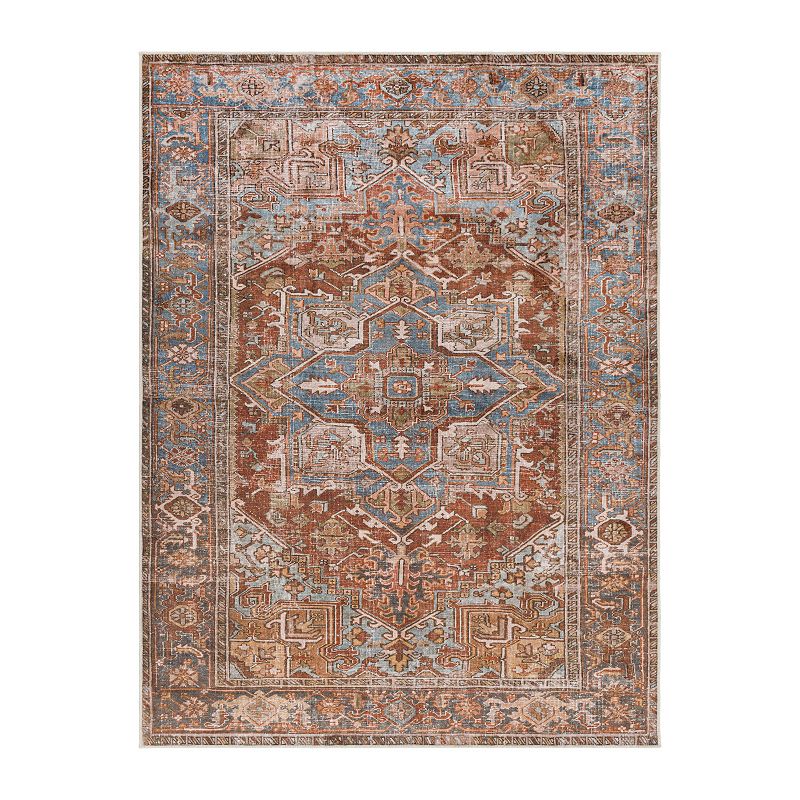 Decor 140 Bahia Traditional Washable Area Rug