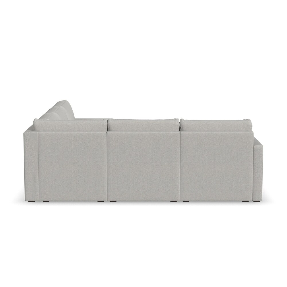 Flex 5 Seat Modular Sectional with Standard Arms by Flexsteel   103\