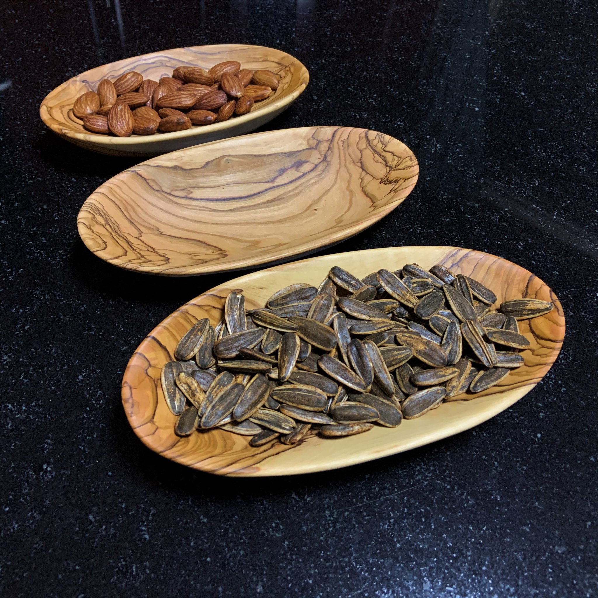 Olive Wood Oval Bowl