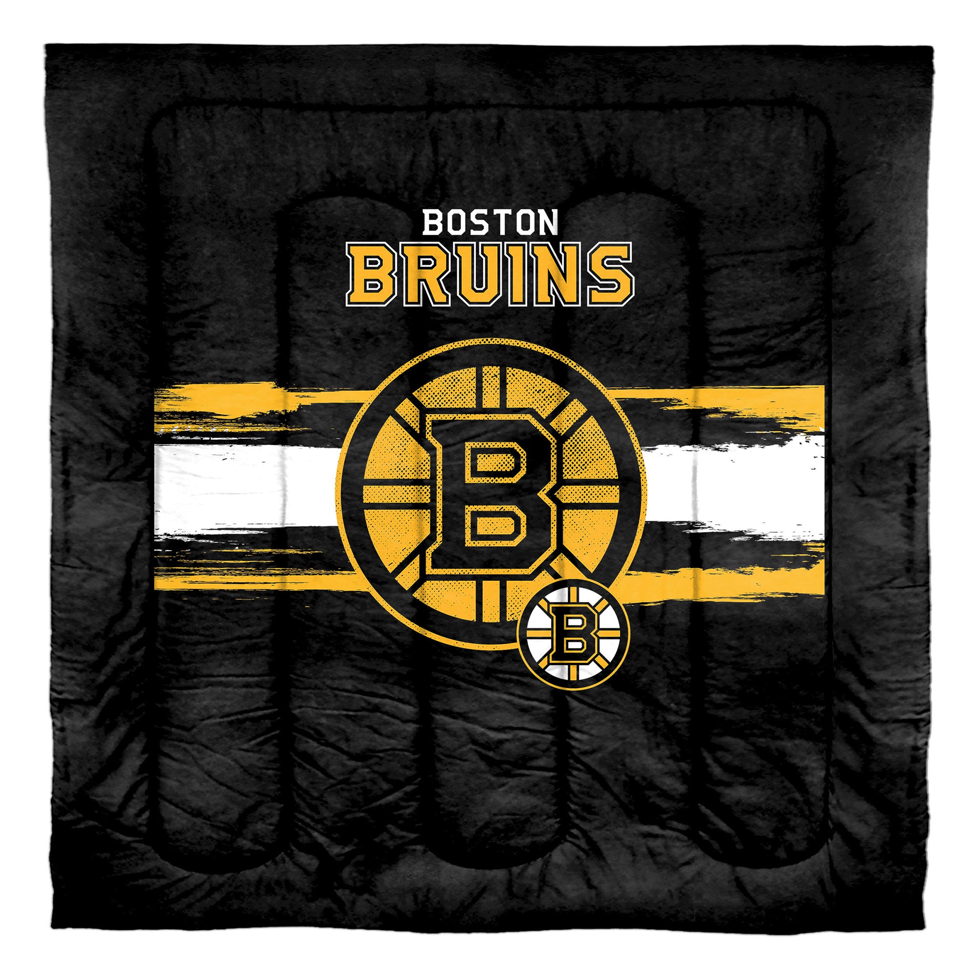 NHL Boston Bruins Officially Licensed Comforter and Sham set Full/Queen