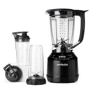 NutriBullet Smart Touch 64 oz. 3-Speed Black Combo Blender with Pulse NBF50520