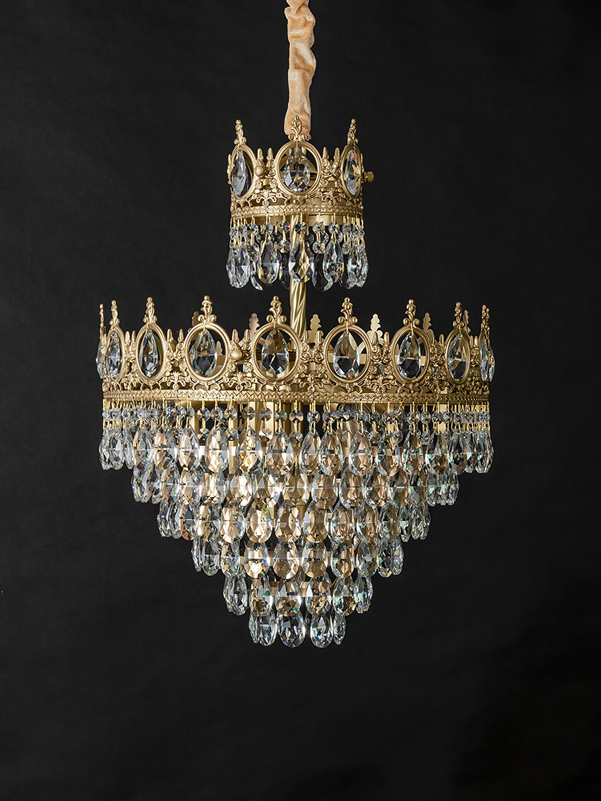 Vintage Crystal Chandelier