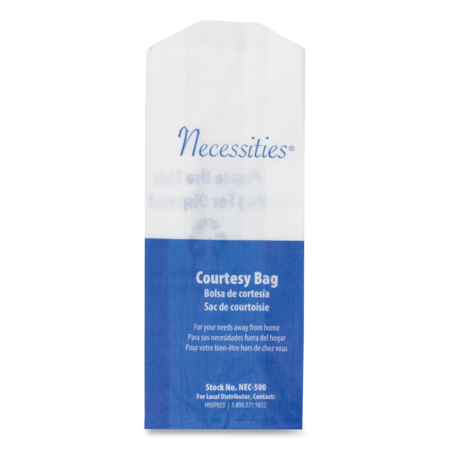 Feminine Hygiene Convenience Disposal Bag by HOSPECOandreg; HOSNEC500