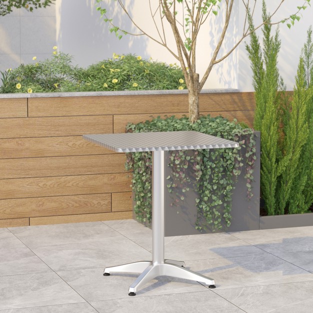 Square Aluminum Indoor outdoor Table