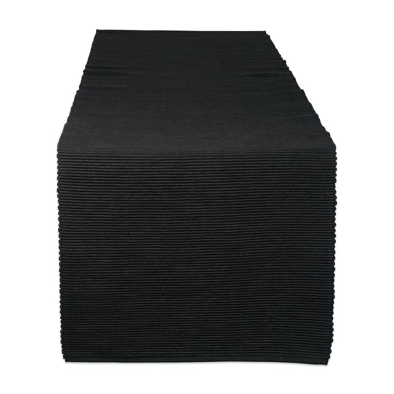 13 x 72 Black Rectangular Table Runner