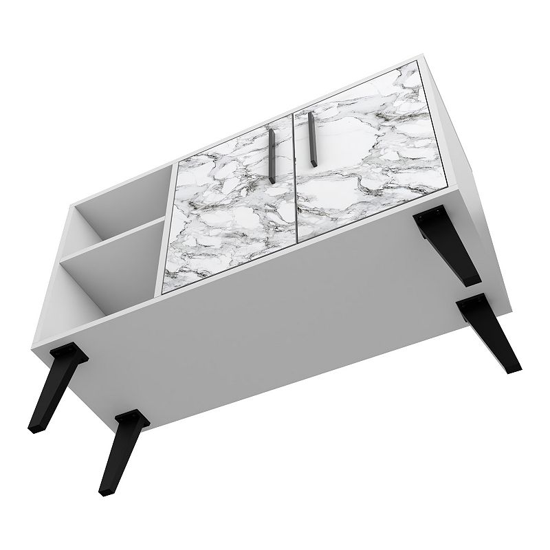 Manhattan Comfort Amsterdam 35 3-Shelf TV Stand