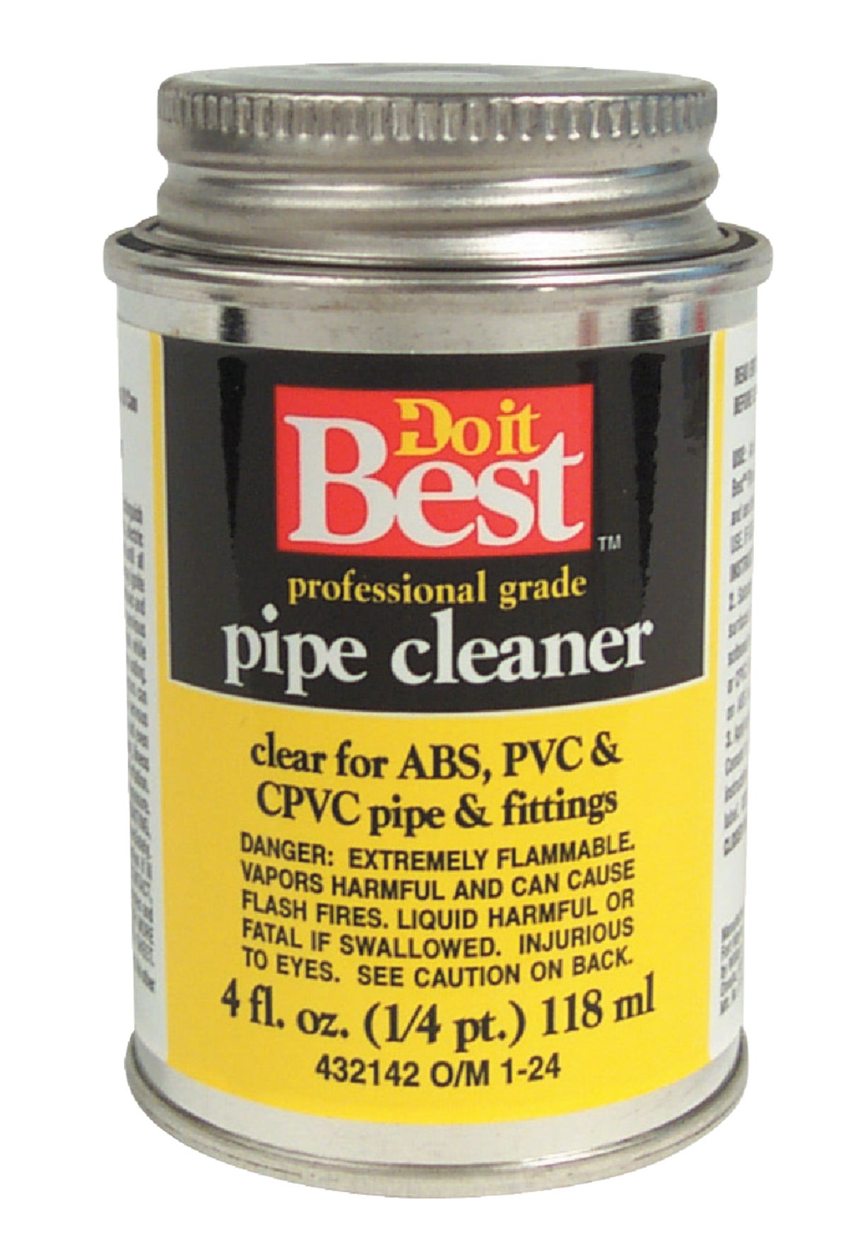 Do it Best Pipe Cleaner 4 Oz Clear