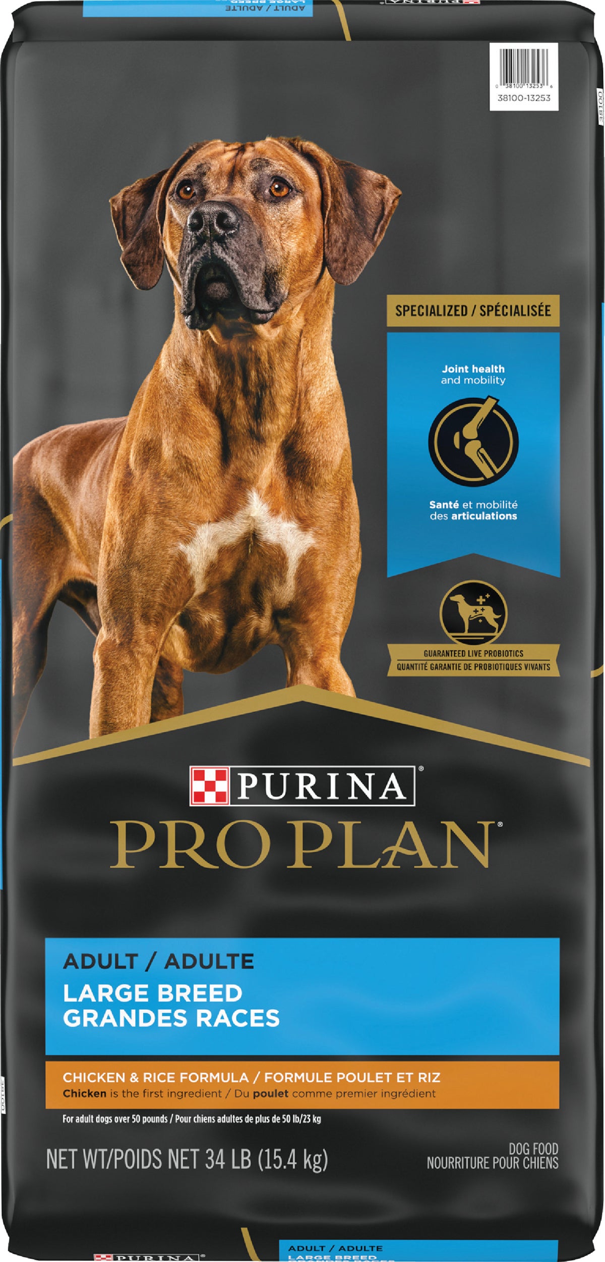 Purina Pro Plan Large Breed Dry Dog Food 34 Lb.