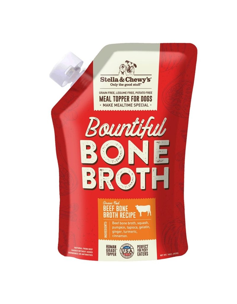 Stella and Chewy Beef Bone Broth Dog Wet Food