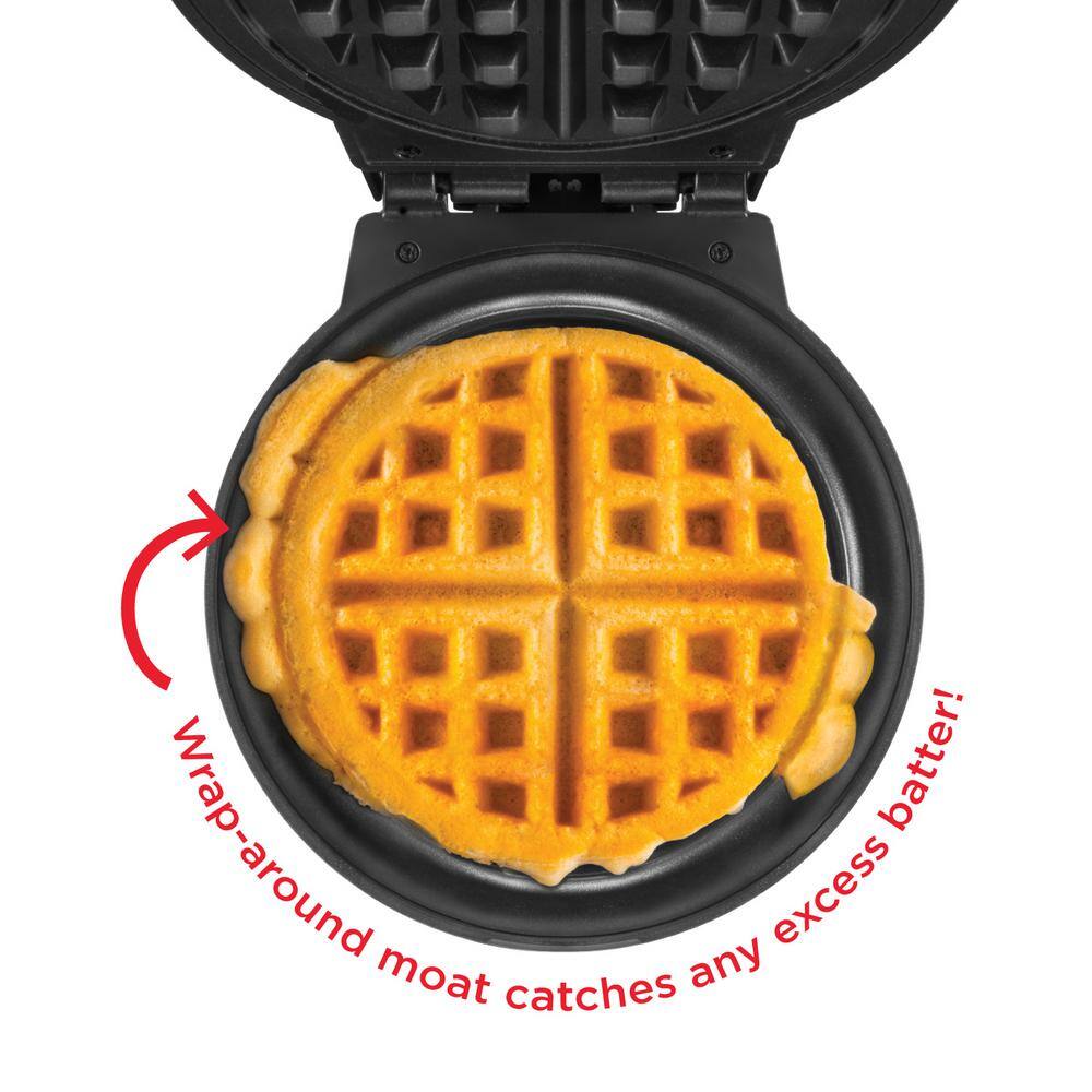 Chefman Anti-Overflow Belgian Waffle Maker with 7-Shade Settings and Non-Stick Plates RJ04-AO-4