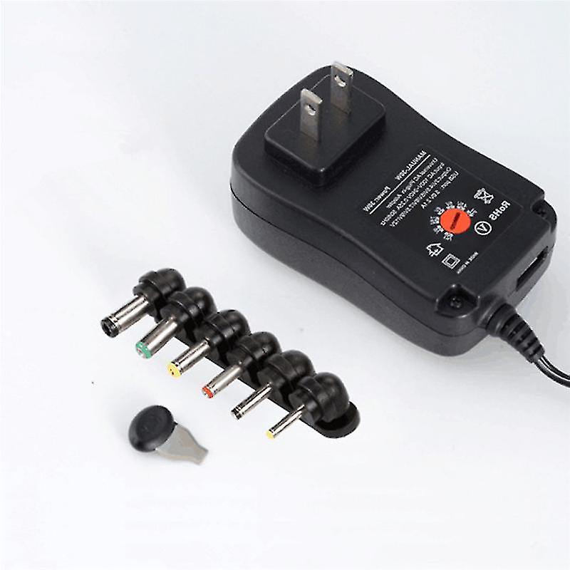 30w 3v 4.5v 5v 6v 7.5v 9v 12v Ac/dc Adapter Adjustable Power Adapters Usb Universal Charger Switch