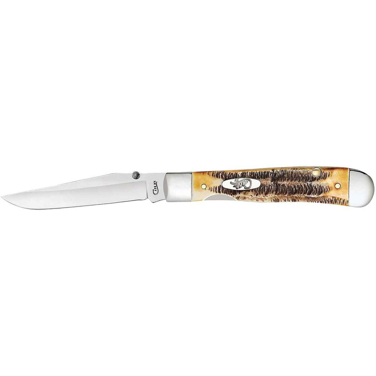 Case Kickstart Trapperlock 3.3 inch Folding Knife  Brown