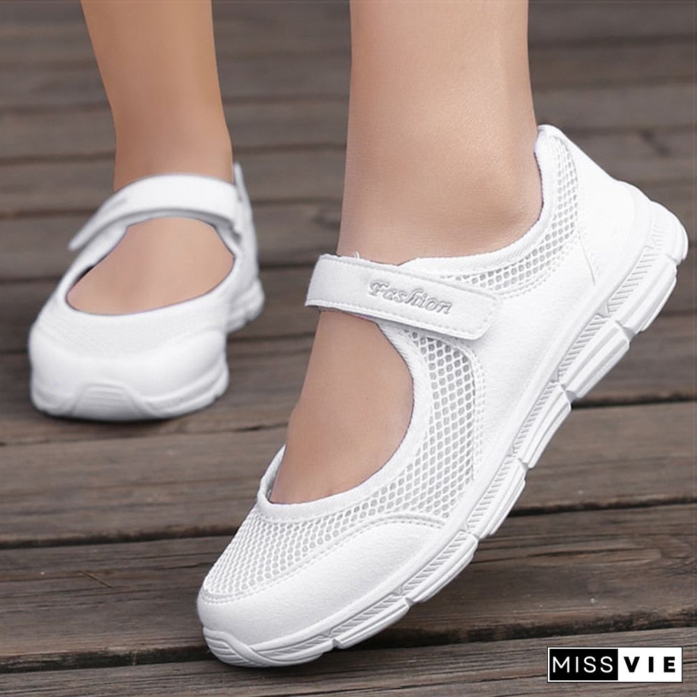 Back To School Outfit  Women Shoes Breathable Vulcanized Shoes White Zapatillas Mujer Super Light Women Casual Shoes Sneakers Women Women Flat