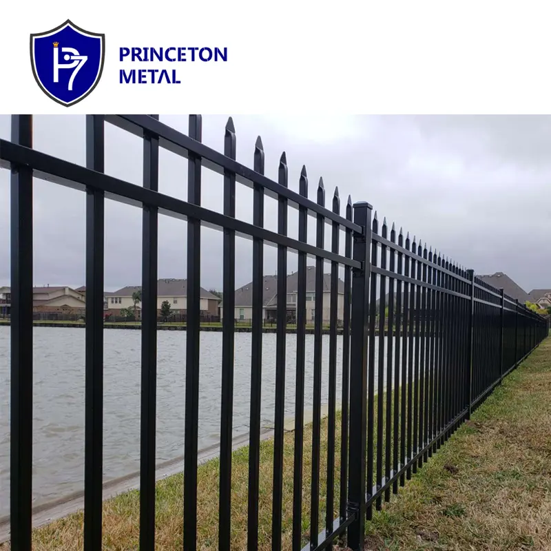 No rust metal anti climb picket tubular garden vertical fencing 358 security fence for wholesaler Reseller