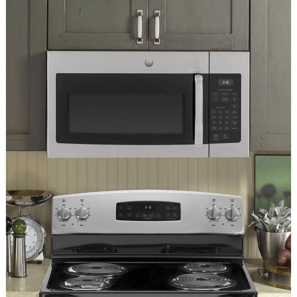 GE 16 cu ft OvertheRange Microwave in Stainless Steel