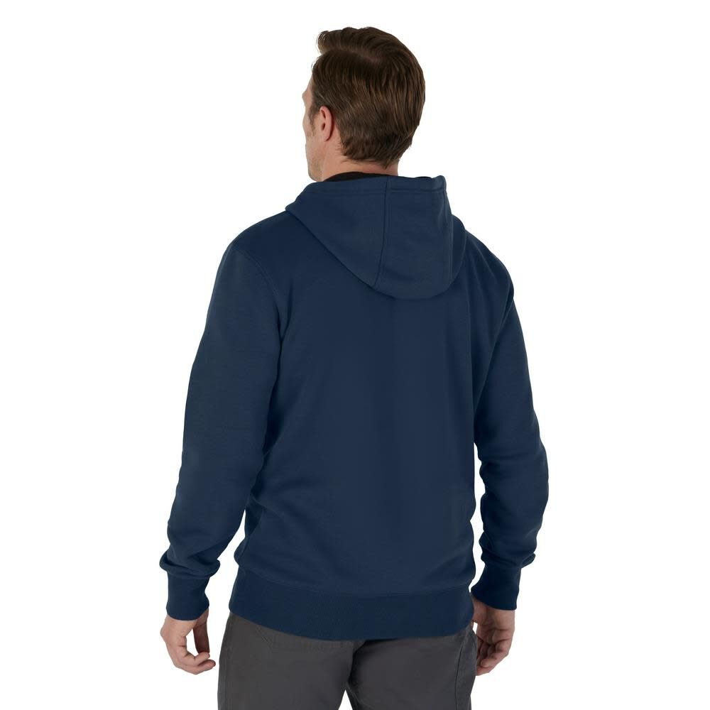 Milwaukee Midweight Pullover Hoodie Blue XL 351BL-XL from Milwaukee