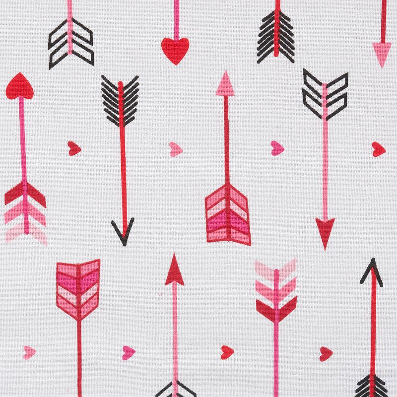 72 Red Hearts and Arrows Printed Valentine's Day Table Runner