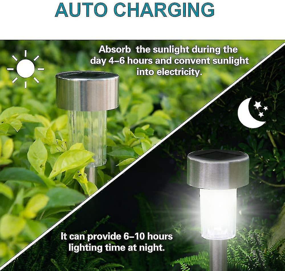 Garden Solar Lights Outdoor Solar Garden Lights Led Stainless Steel Waterproof