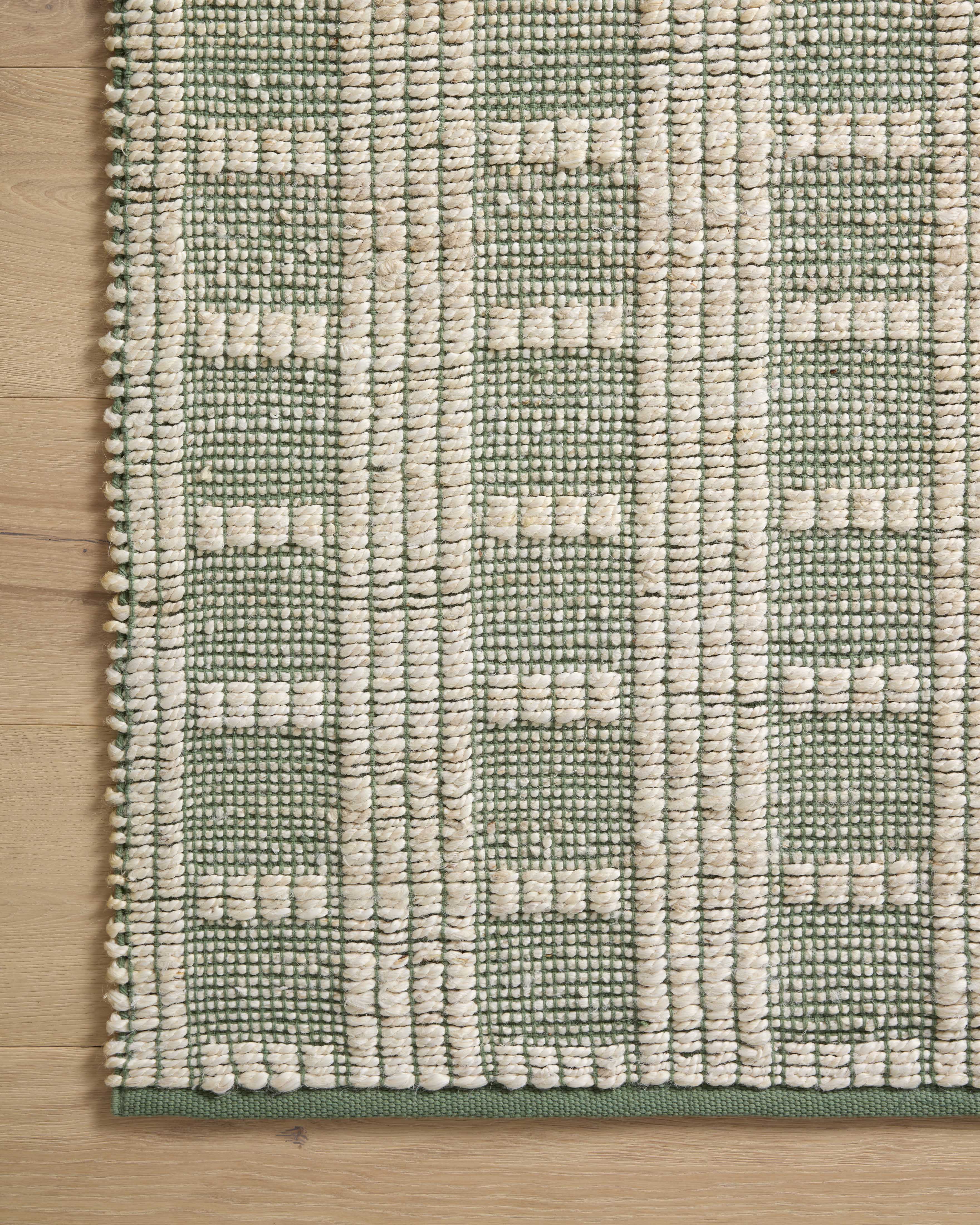 Colton Hand Woven Ivory/Sage Rug