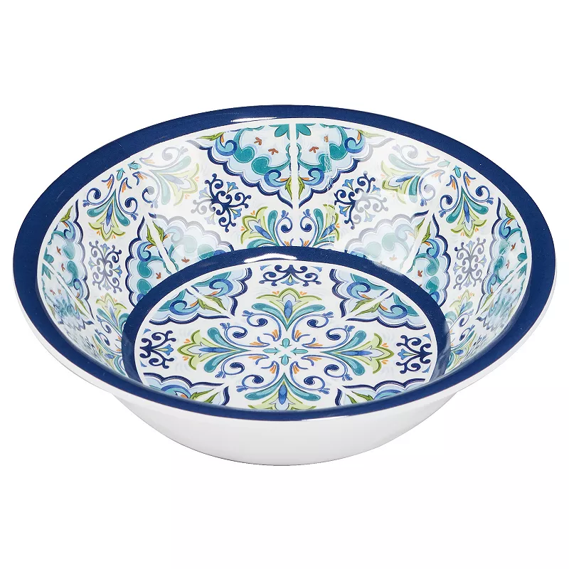 Certified International Mosaic 6-pc. Melamine All-Purpose Bowl Set