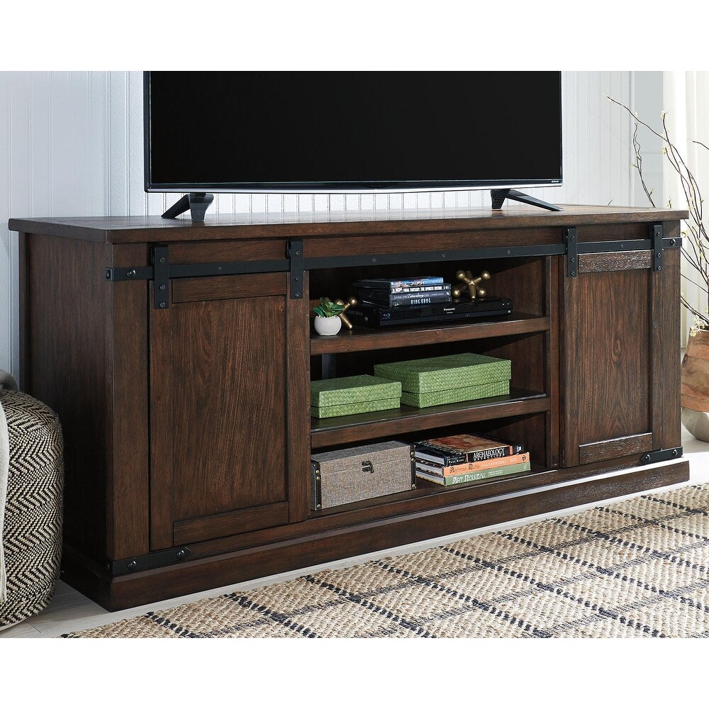 Budmore Rustic Brown XL TV Stand