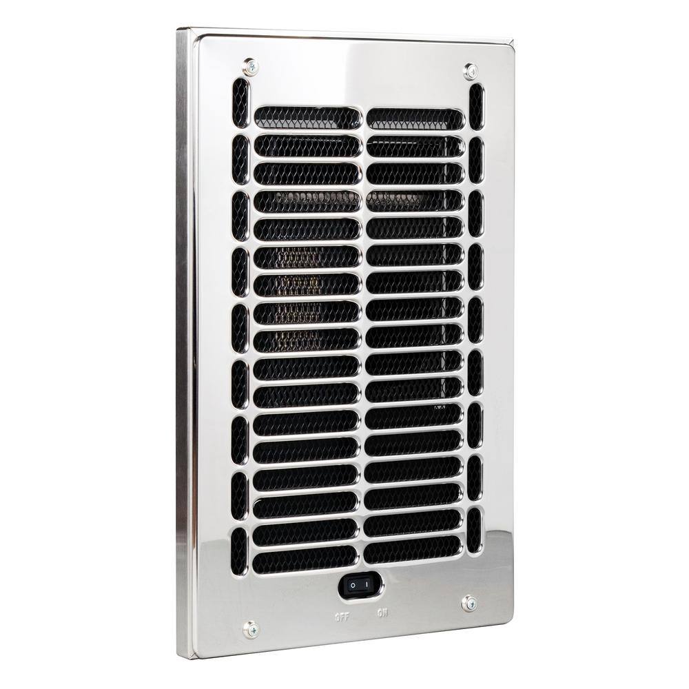 Cadet 120-volt 1000-watt RBF Series In-wall Fan-forced Electric Bathroom Heater in Chrome RBF101