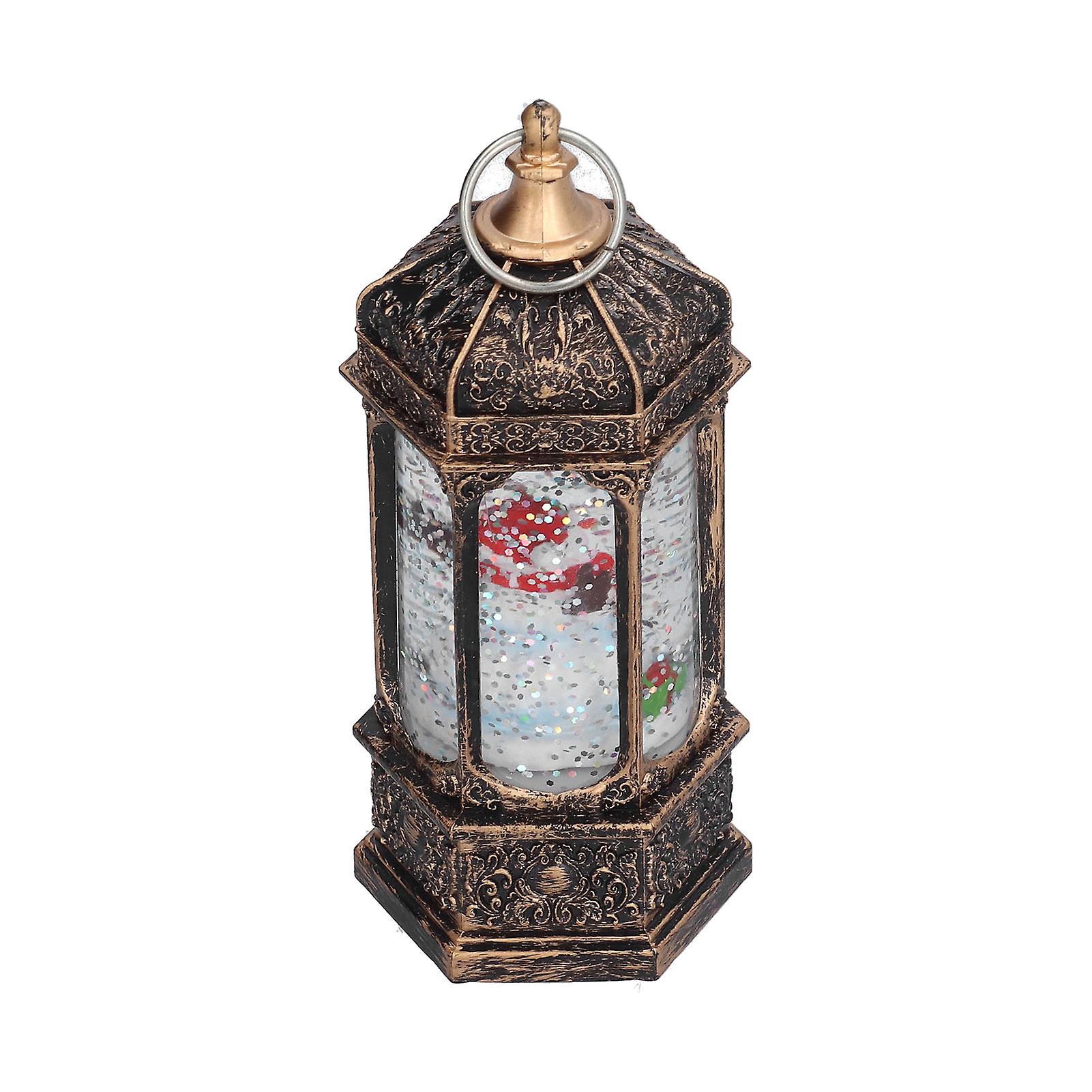 Led Christmas Crystal Lantern Snowma Christmas Snowman Decor Lanterns For Home Holiday Decorations