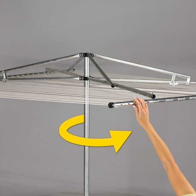 Household Essentials Parallel Umbrella Clothes Dryer