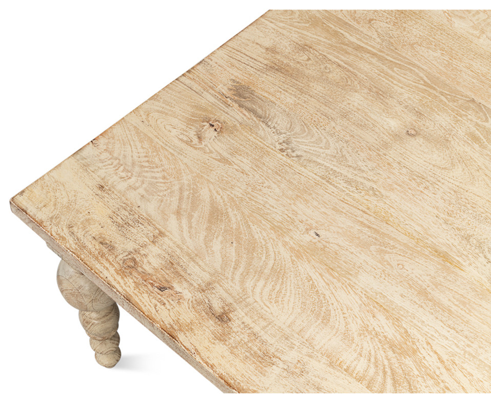 Organic Natural Coffee Table   French Country   Coffee Tables   by English Georgian America  Houzz