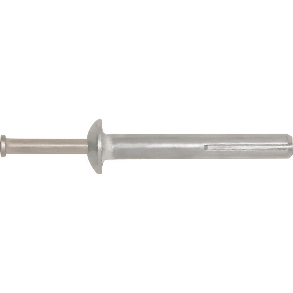 DW Impact Nail and Pin Anchors ZAMAC NAILIN SS MH 1/4 X 1 1/4 QTY: 100 02864-PWR from DW