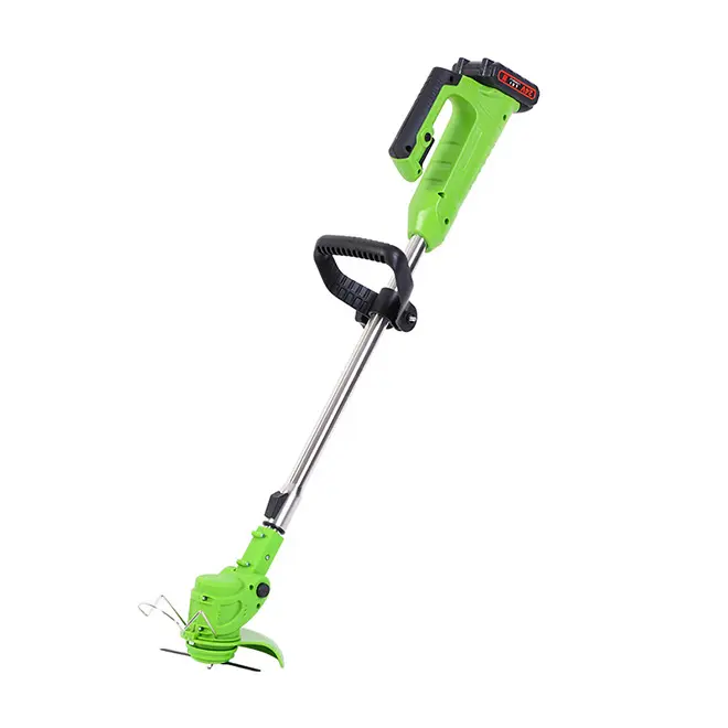 Wholesale 12/24/36V Portable Electric Cordless String Trimmer Wheeled Edger Handheld Trimmer with 1 Battery for Lawn Yard