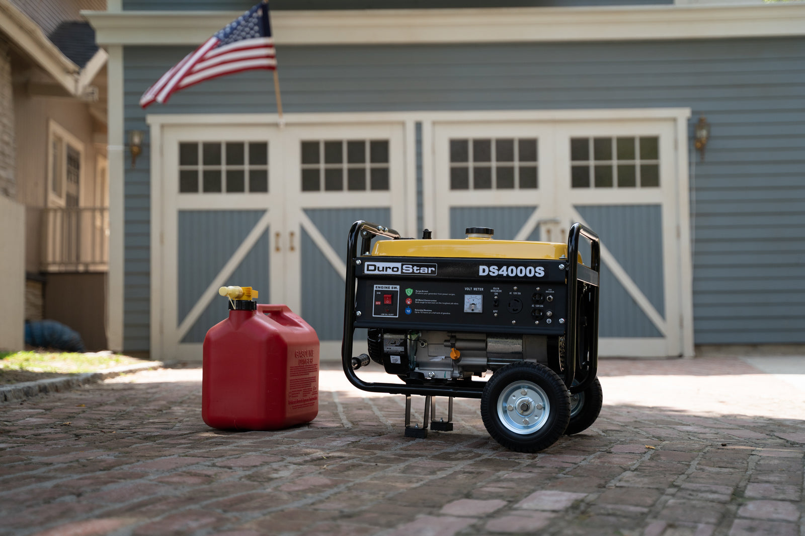 4,000 Watt Gasoline Portable RV Generator