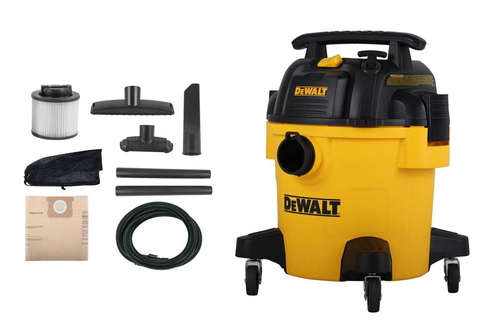 DEWALT 5 Gallon Poly Wet/Dry Vacuum ;