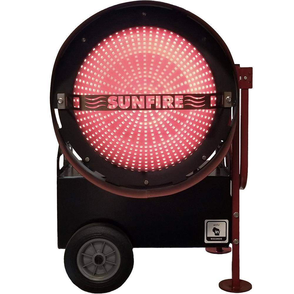  SUNFIRE SF150 150000 BTU Diesel Radiant Space Heater with Quiet Safe Odorless Operation SF150