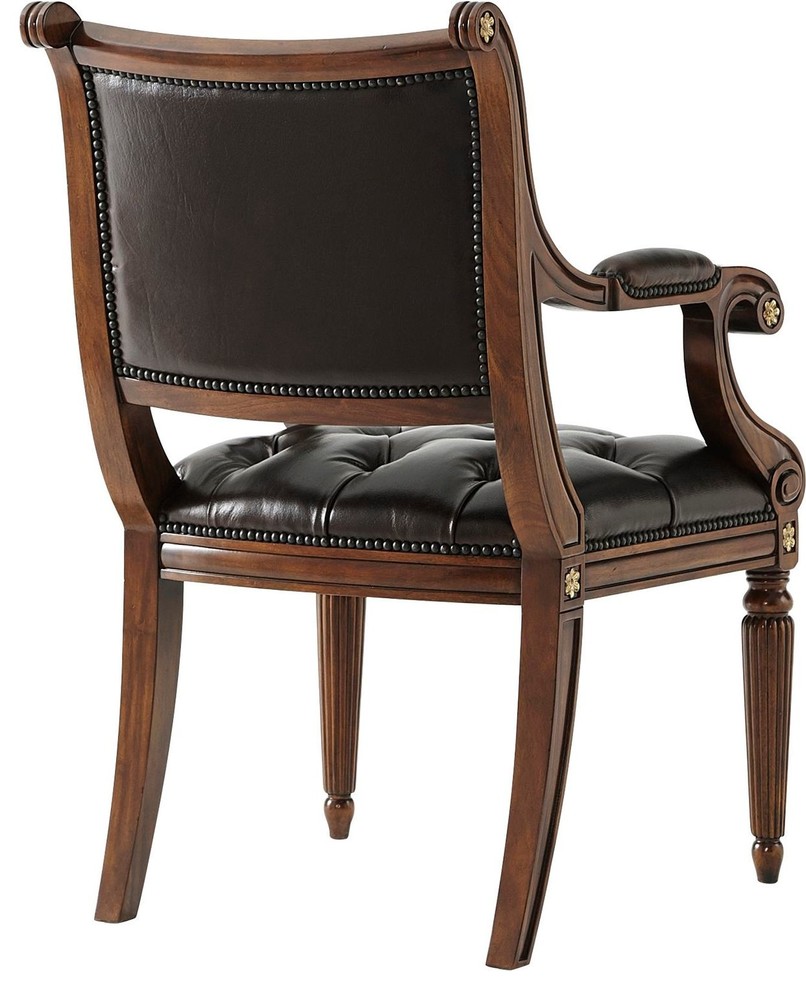 Theodore Alexander Northcote Accent Chair   Traditional   Armchairs And Accent Chairs   by Unlimited Furniture Group  Houzz