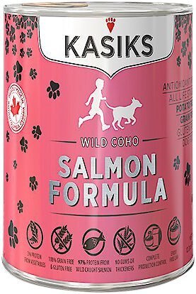 Kasiks Wild Coho Salmon Formula Grain-Free Canned Dog Food