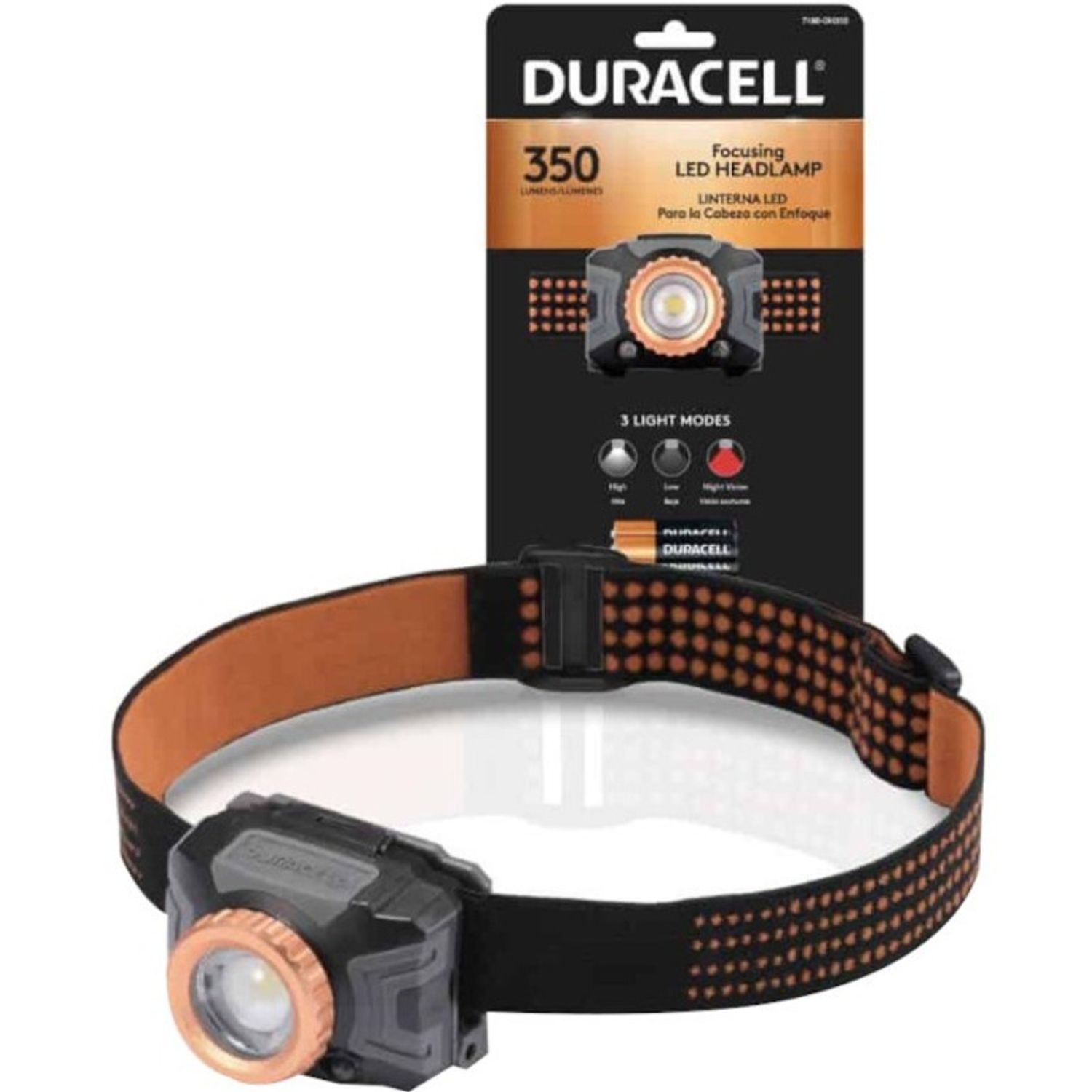 Focusing Beam LED Headlamp by Duracell Inc. DUR7180DH350