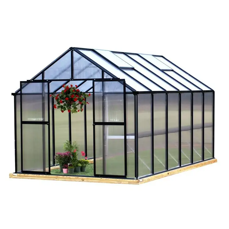 High Quality Greenhouse Supply Vegetable Growing Aluminum Profile Greenhouse 4x6ft