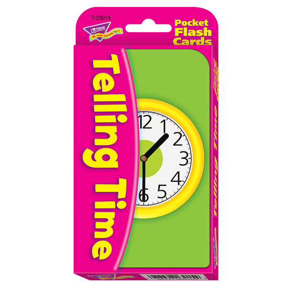 Trend Enterprises T 23015 Pocket Flash Cards Telli...