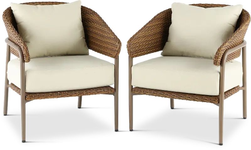 Drew and Jonathan Home Skyview Set of 2 Patio Lounge Chairs